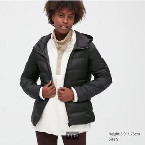 Uniqlo Ultra Light Down Women’s Parka - Black - Size Small